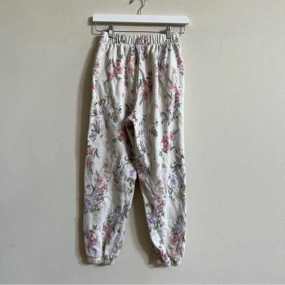 Gap × LoveShackFancy Kids Floral Logo Joggers Small - Picture 3 of 4